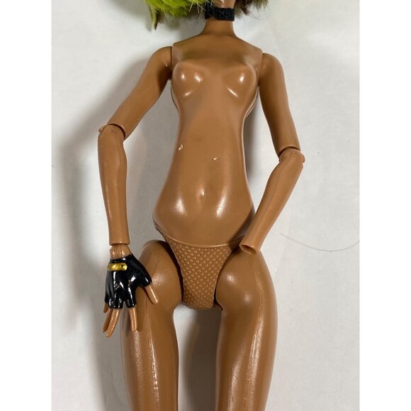 Monster High Doll Clawdeen Wolf Dawn of the Dance Short Green Hair AS IS - Picture 3 of 11